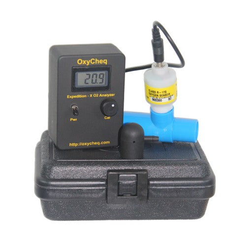 OxyCheq Expedition-X Oxygen Analyzer w/ Rear Sensor Plug